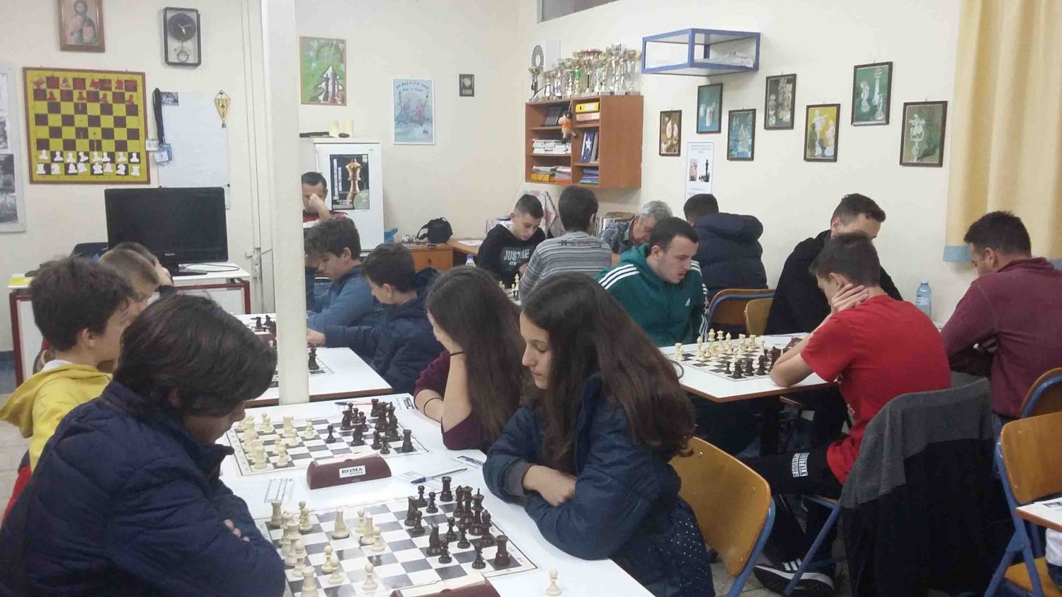 , ΝΟ Καλαμάτας: Το 2ο Ατομικό σκακιστικό Πρωτάθλημα «ΑΚΟΒΙΤΙΚΑ» στα Εκπ. Μπουγά
