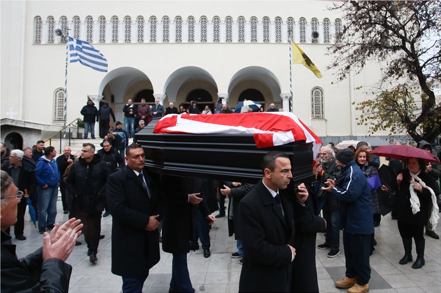 , Το τελευταίο αντίο στον θρυλικό Ηλία Ρωσσίδη