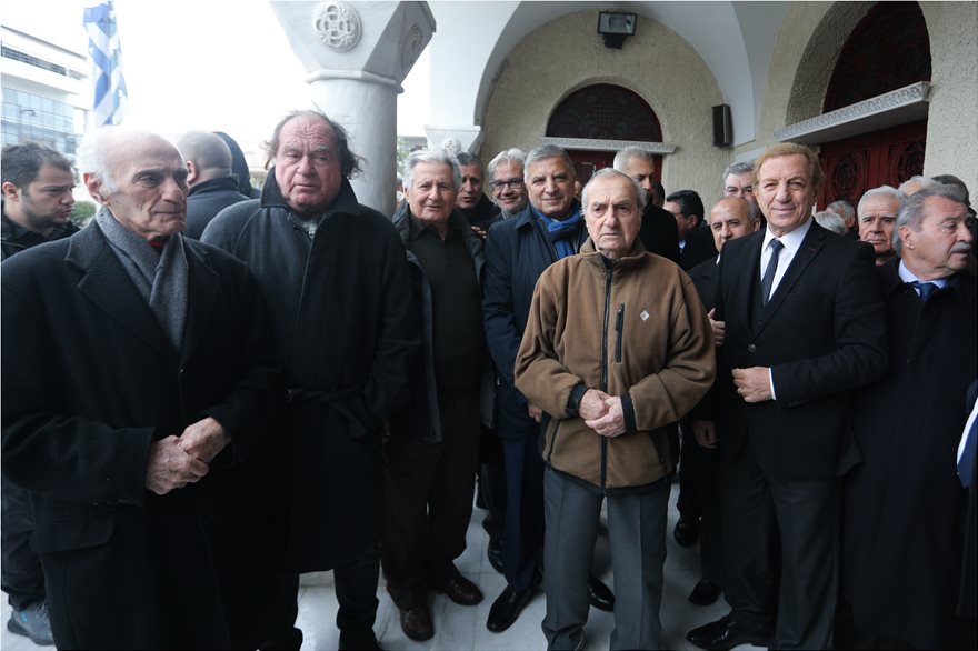 , Το τελευταίο αντίο στον θρυλικό Ηλία Ρωσσίδη