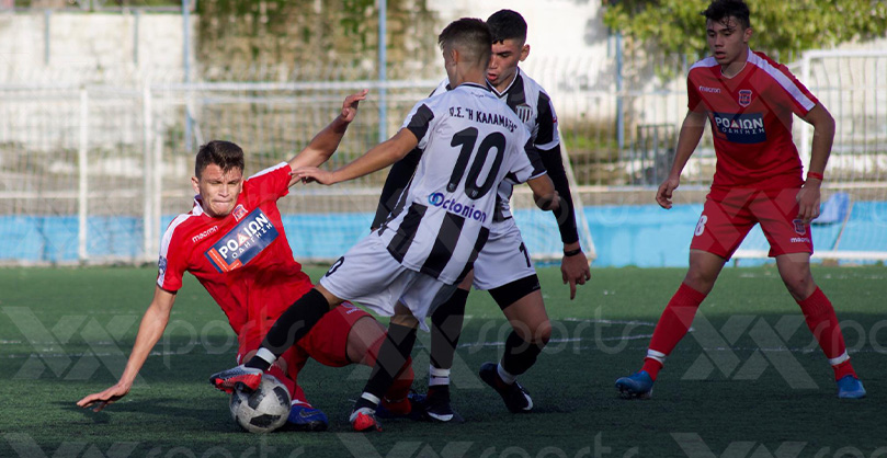 , Διαγόρας Κ17- Καλαμάτα Κ17 1-1: Ισοφαρίστηκαν στις καθυστερήσεις οι νεαροί μελανόλευκοι