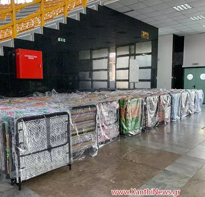 , Κορονοϊός: Στήνει 100 κρεβάτια στο κλειστό «Φίλιππος Αμοιρίδης» ο Δήμος Ξάνθης
