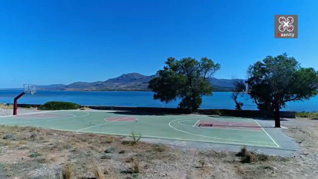 , Το πιο εξωτικό γήπεδο μπάσκετ της Ελλάδας είναι στην Ελαφονήσο