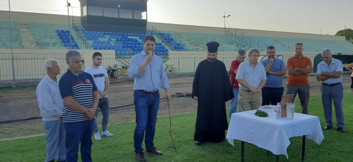 , Πάμισος Μεσσήνης: Αγιασμός παρουσία Αθανασόπουλου