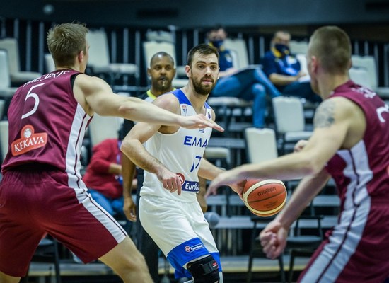 , Ελλάδα – Λετονία 66-77: Κακή η Εθνική γνώρισε την πρώτη της ήττα στα προκριματικά του Ευρωμπάκετ