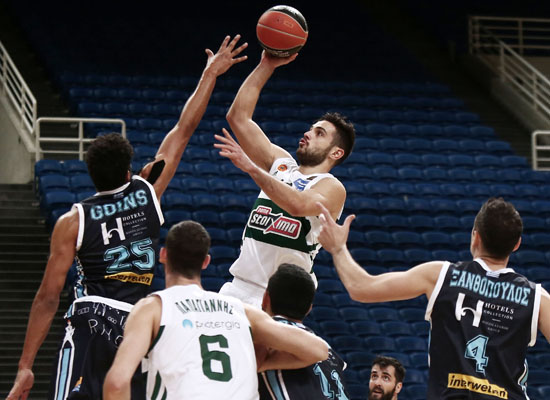 , Basket league: Αήττητος εντός συνόρων ο Παναθηναϊκός, 90-67 του Κολοσσό (βαθμ.)