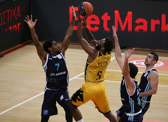 , Basket League: Στη Λάρισα δοκιμάζεται η ΑΕΚ -Με Λαύριο ο ΠΑΟΚ