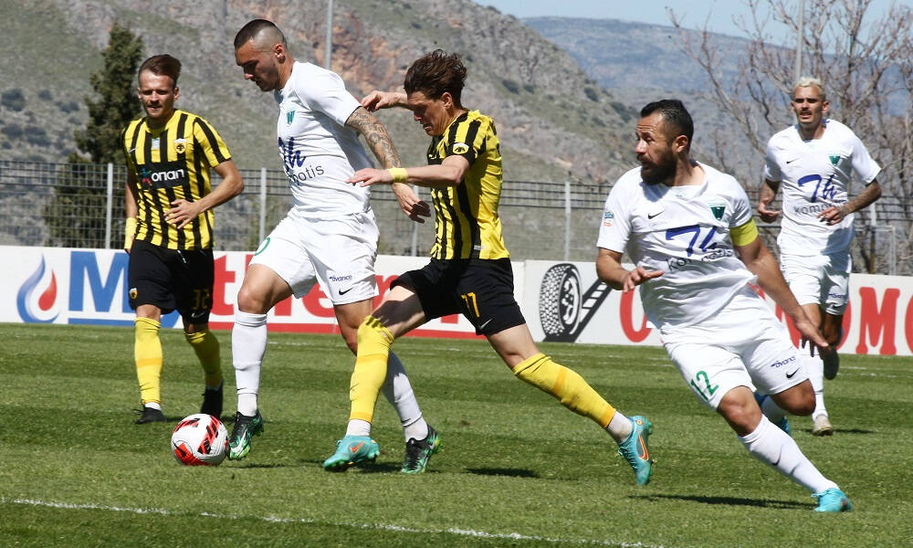 , Super league 2: Ο Λεβαδειακός πέρασε απο το Αιγάλεω και αγκάλιασε τον τίτλο