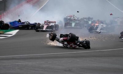 , F1: Τρομακτικό ατύχημα του Ζου στο Σίλβερστoν (vid)