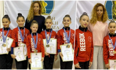 , ΦΟΚ: «Χρυσή» η ομάδα ensemble και η Ράντου στο Κύπελλο ρυθμικής στην Θεσσαλονίκη