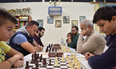 , ΝΟΚ- Σκάκι: Τα αποτελέσματα του 3ου γύρου στα εσωτερικά τουρνουά