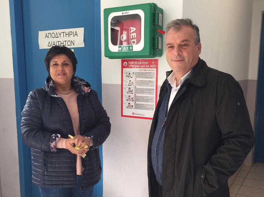 , Απινιδωτές στα γήπεδα Πύλου, Χώρας, Σουληναρίου, Βλαχόπουλου