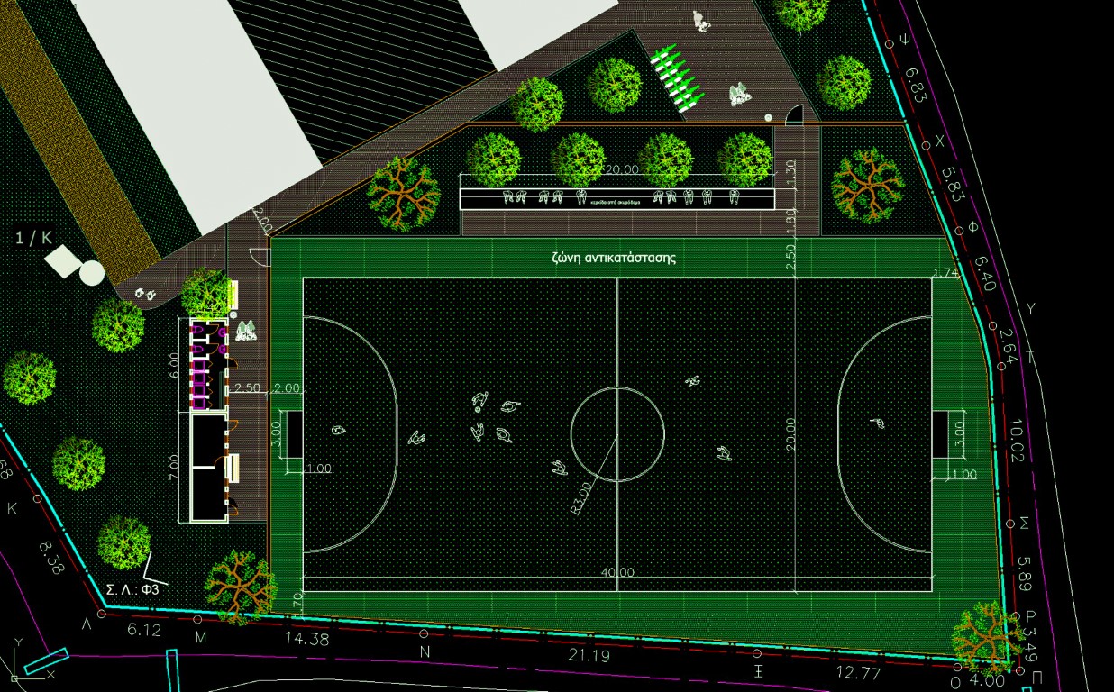 , Γήπεδο ποδοσφαίρου 5×5 και σύγχρονοι χώροι αναψυχής στη Θουρία-Αξιοποιείται ο χώρος του πρώην ΑΣΟ
