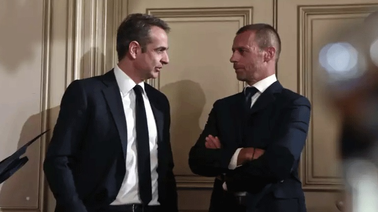 , Ζήτησε elite διαιτητές από τον Τσέφεριν ο Μητσοτάκης