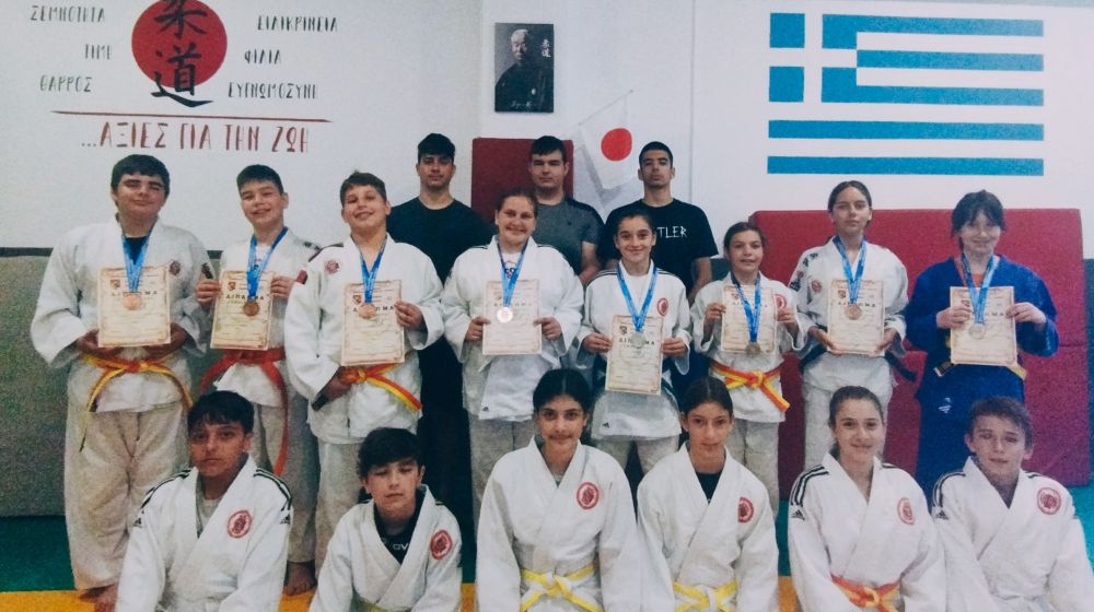, Ολυμπιονίκης Καλαμάτας: 27 μετάλλια στο διεθνές τουρνουά τζούντο του ΕΟΣ Αχαρνών