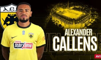 Κάλενς, Πήρε στόπερ η AEK, ανακοίνωσε τον Αλεξάντερ Κάλενς